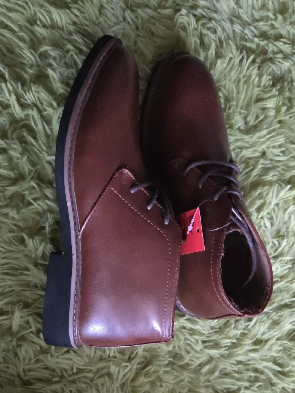 Deer‎ Stags Men's Brown Leather Ballard Boots